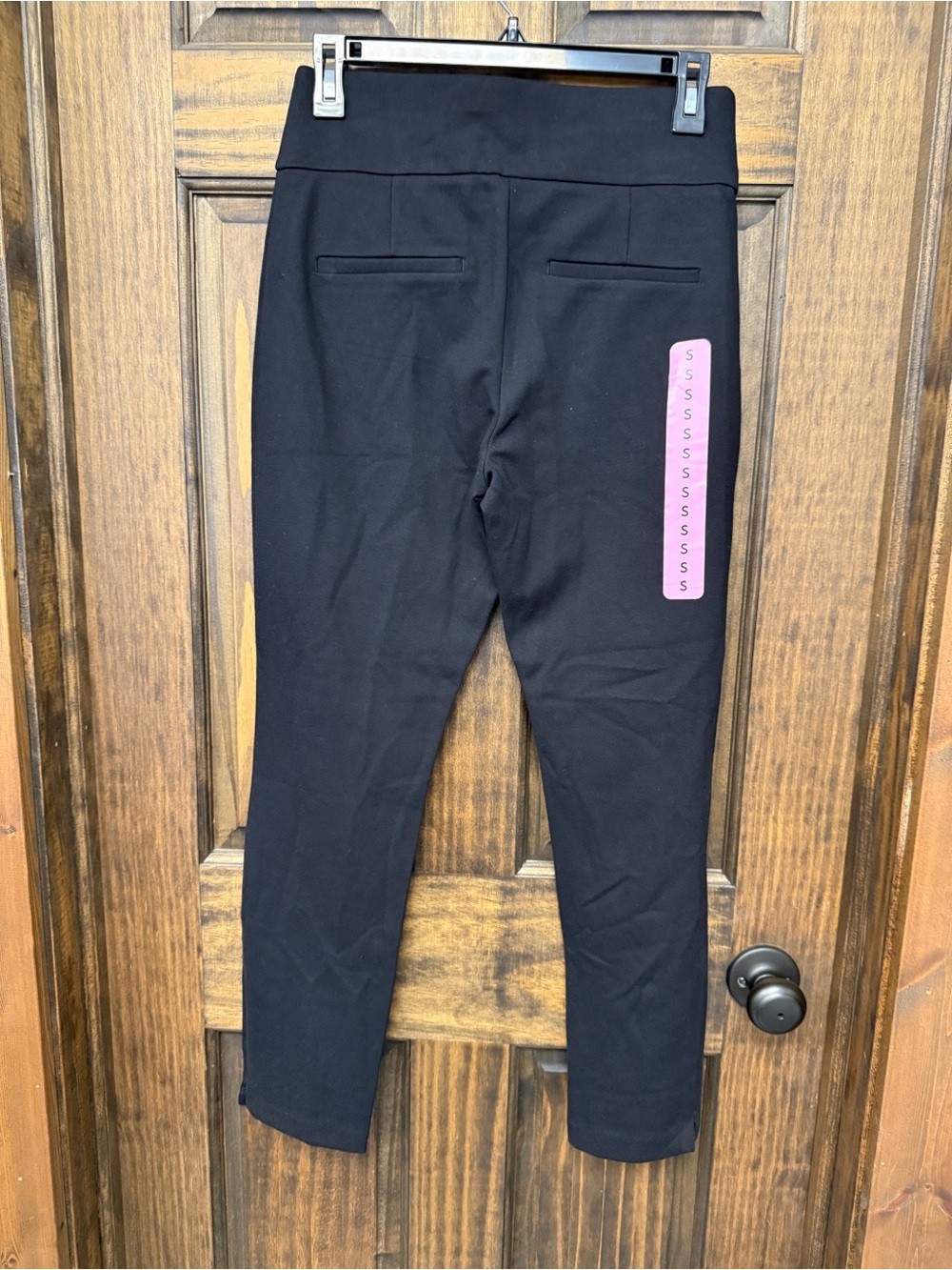 express Black Pull-On Ponte Leggings